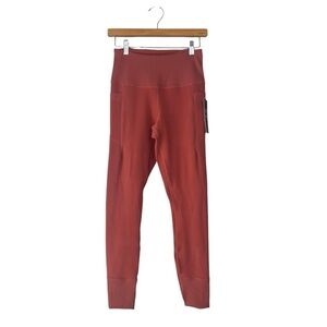 MPG Sport High Waisted Leggings in Marsala Wine ( Pumpkin ) Size Small NEW